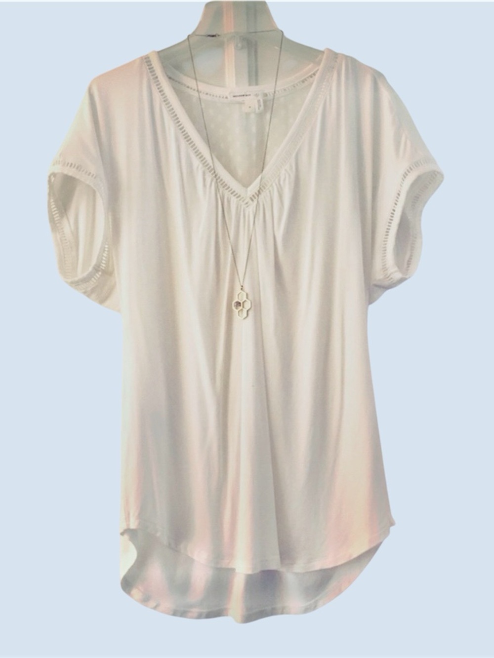 Anthropologie || Meadow Rue white top